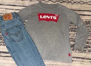 Levi’s Kids Long-Sleeve Shirt and Jeans Size 6